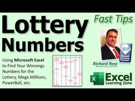 excel lottery checker|Using Microsoft Excel to Find Your Winnings Numbers .